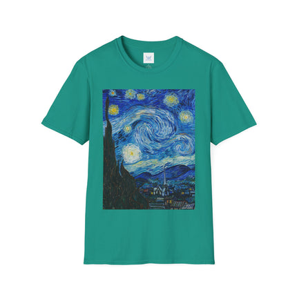 The Starry Night by Vincent Van Gogh Softstyle T-Shirt
