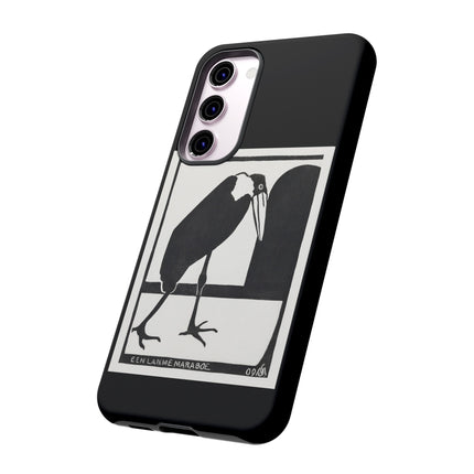 A Lame Marabou by Samuel Jessurun de Mesquita Phone Cases