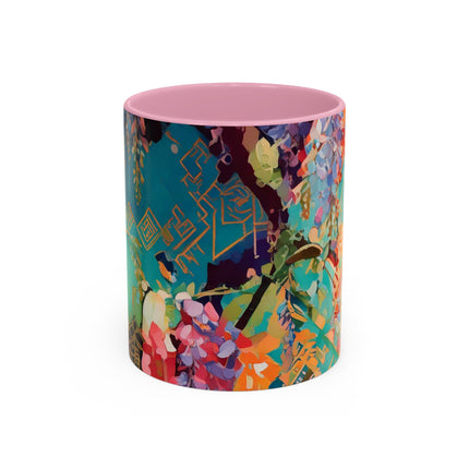 Golden Wisteria Symphony Colorful Mugs (11oz, 15oz)