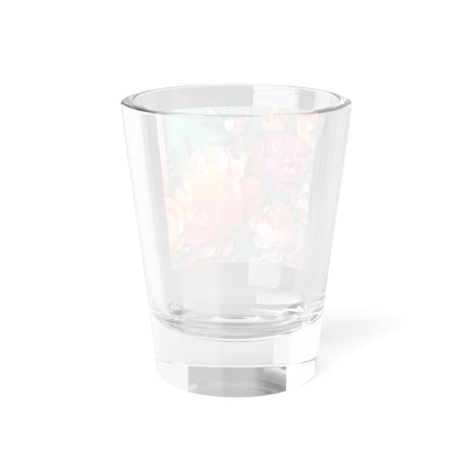 Peonies in Full Bloom Shot Glass, 1.5oz