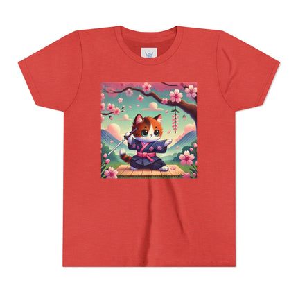 Samurai Kitten Youth Short Sleeve Tee