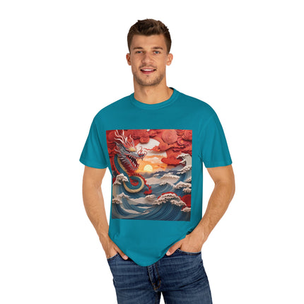 Emergence of the Dragon Unisex Garment-Dyed T-shirt
