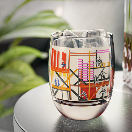 Maquettes de Théatre 4 by Alexandra Exter Whiskey Glass