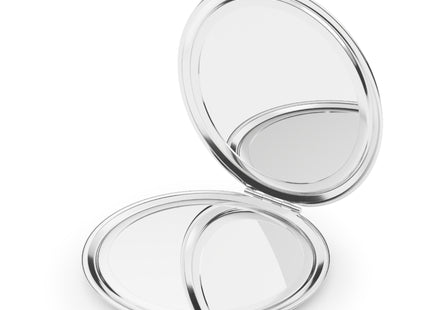 Elegant Winter Woman in Sleigh Compact Travel Mirror