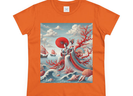 Ladies by the Quiet Sea Cotton Tee