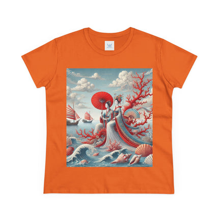 Ladies by the Quiet Sea Cotton Tee