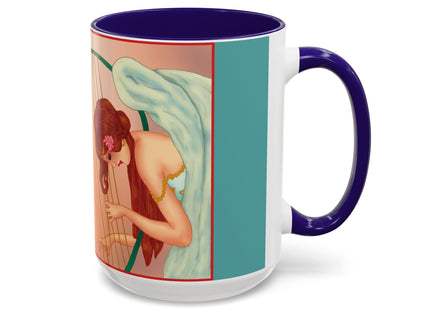 Heavenly Angel Duet Colorful Mugs (11oz, 15oz)