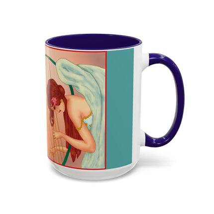 Heavenly Angel Duet Colorful Mugs (11oz, 15oz)