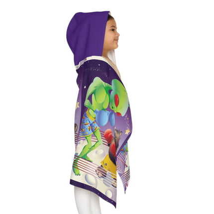 Cosmic Clash Youth Hooded Towel