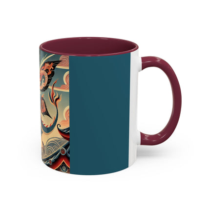 Dragon Fairy of the Temple Colorful Mugs (11oz, 15oz)