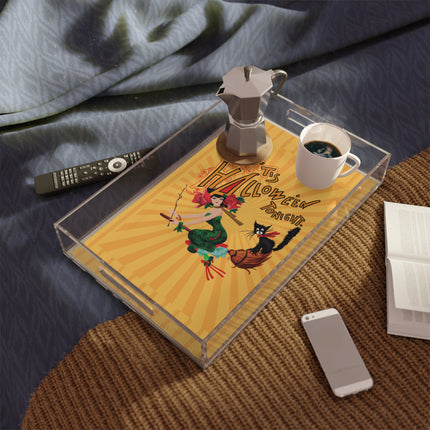 The Bewitching Ride Acrylic Serving Tray