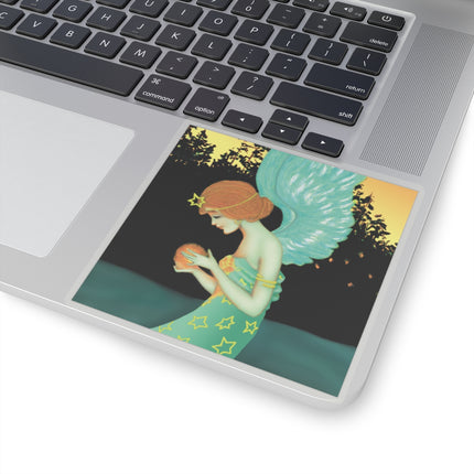 Twilight Angel Kiss-Cut Stickers (4 Sizes)