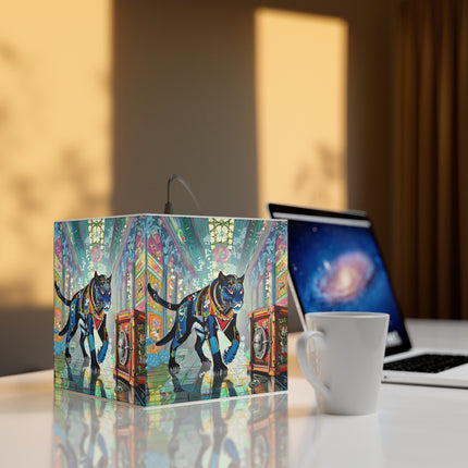 Cyber Panther's Hunt Light Cube Lamp