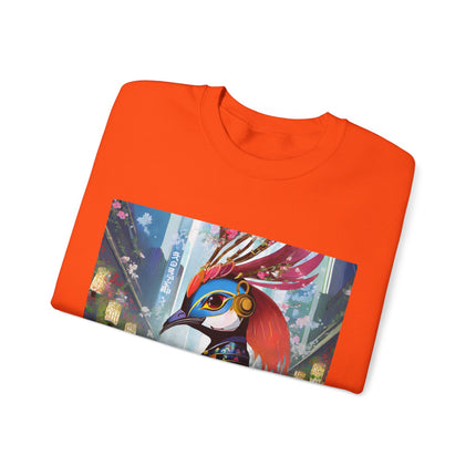 Techno Plumes Unisex Heavy Blend™ Crewneck Sweatshirt