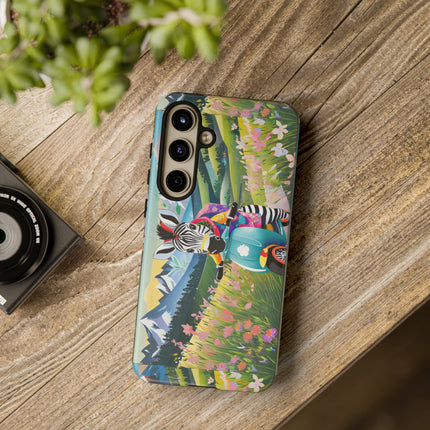 Stripes on Wheels Phone Cases
