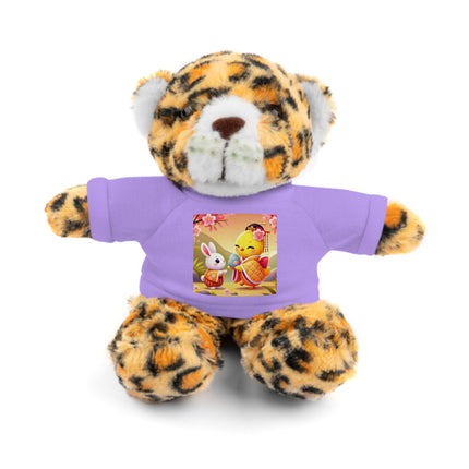 Whimsical Springtime Exchange Stuffed Animals with Tee