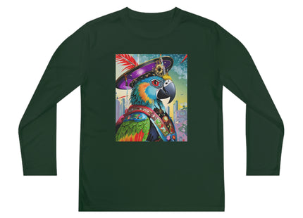 Tech Plumes Youth Long Sleeve Competitor Tee