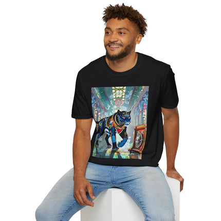 Cyber Panther's Hunt Softstyle T-Shirt