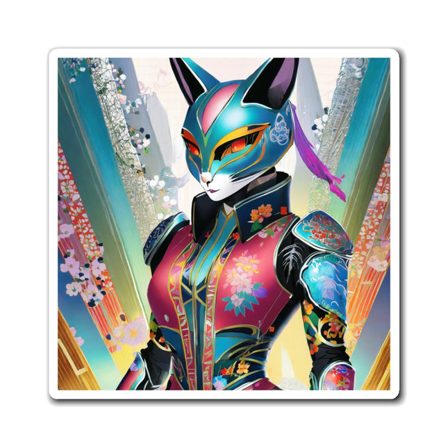 Cyberpunk Chic Magnet (3 Sizes)