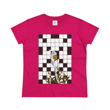 The Crossword Women's Midweight Cotton Tee