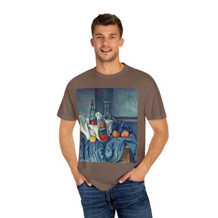 The Peppermint Bottle by Paul Cézanne Unisex Garment-Dyed T-shirt