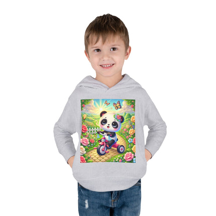 Garden Path Adventure Toddler Pullover Fleece Hoodie