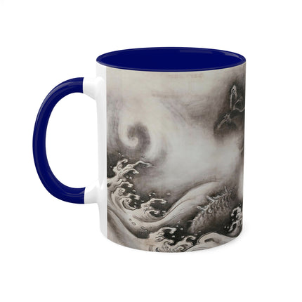 Japanese dragon by Yamada Dōa Colorful Mugs, 11oz