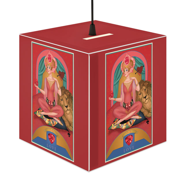 July & Ruby Zodiac Light Cube Lamp