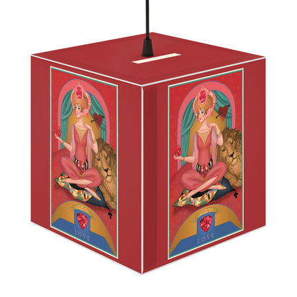 July & Ruby Zodiac Light Cube Lamp