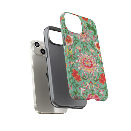 Colorful Floral Pattern by Owen Jones Phone Cases