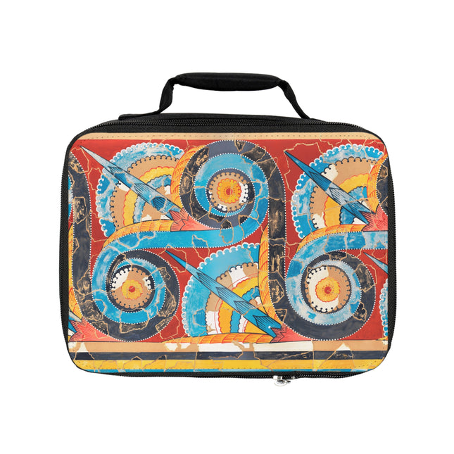 Reproduction of S-Spiral Frieze by Emile Gilliéron Lunch Bag