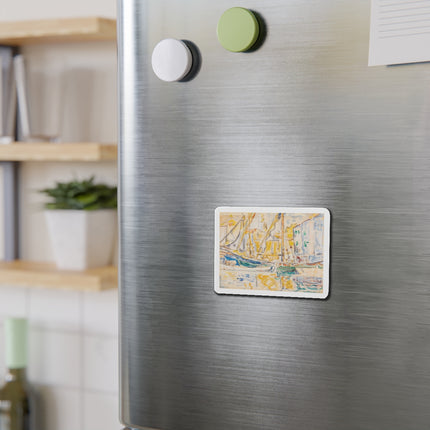 Saint-Tropez by Paul Signac Die-Cut Magnets (4 Sizes)