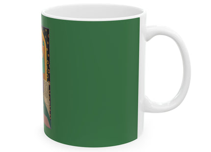 May & Emerald (from the Gem Series) by Sofia Chiostri Ceramic Mug 11oz