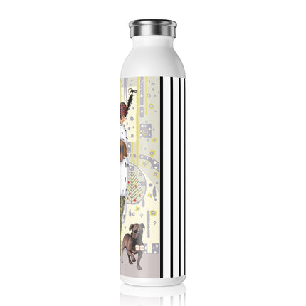Wrapped in Elegance Slim Water Bottle