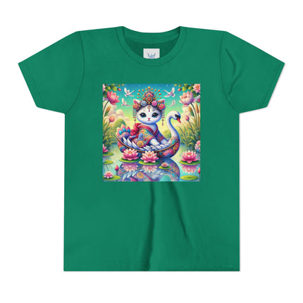 Geisha Kitten’s River Voyage Youth Short Sleeve Tee