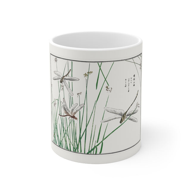 Dragonflies by Morimoto Toko Ceramic Mug 11oz