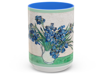 Irises by Vincent Van Gogh Colorful Mugs (11oz, 15oz)