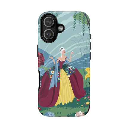 🌹🌿 The Willow Garden Promenade Phone Case – Art Deco Floral Elegance