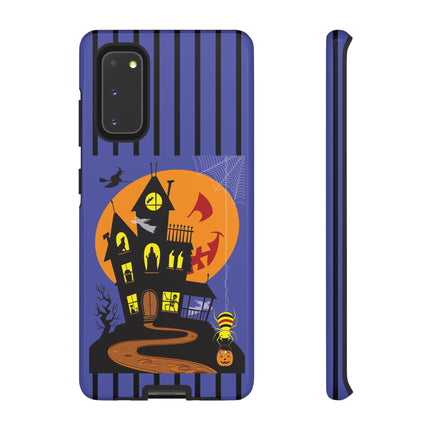 Halloween Night at the Haunted House Phone Cases
