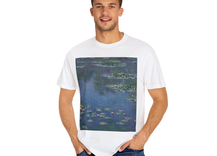 Water Lilies by Claude Monet Unisex Garment-Dyed T-shirt