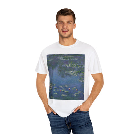 Water Lilies by Claude Monet Unisex Garment-Dyed T-shirt