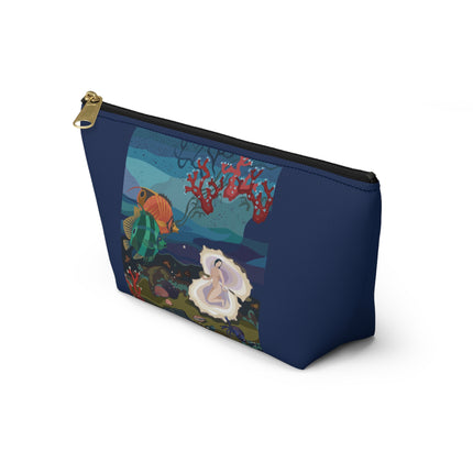 Ocean Pearl Siren Cosmetic Bag – Mystical Mermaid & Marine Enchantment