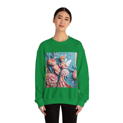 Peony Fairy Unisex Heavy Blend™ Crewneck Sweatshirt