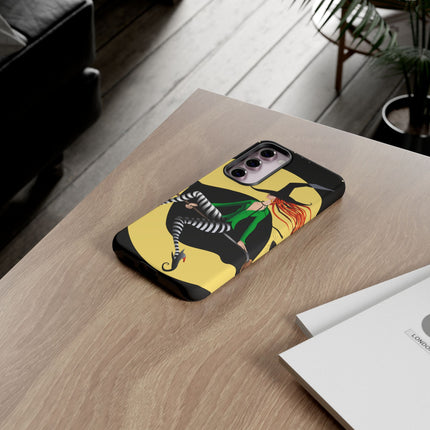 A Witch’s Moonlit Flight Phone Cases