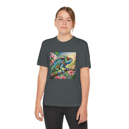Camouflage Chameleon Youth Competitor Tee