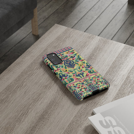 Colorful Flower Pattern by Owen Jones Phone Cases