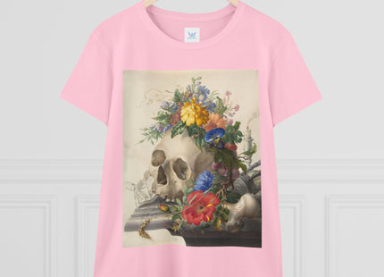 Vanitas Still Life by Herman Henstenburgh Women's Midweight Cotton Tee
