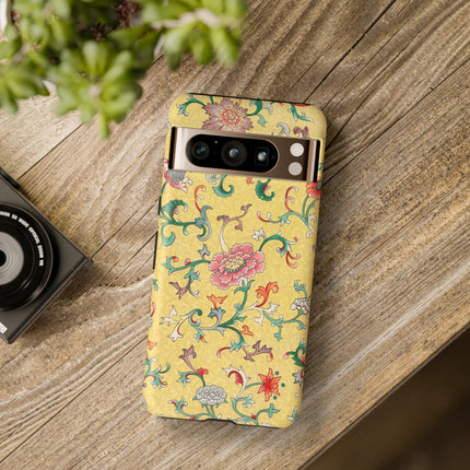 Flower Illustration by Owen Jones Phone Cases