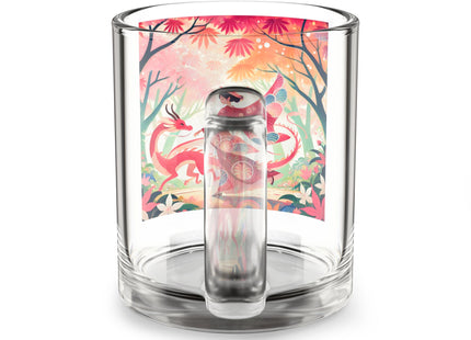 The Dragon Fairy’s Dance Glass Mug, 10oz