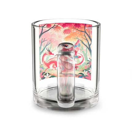 The Dragon Fairy’s Dance Glass Mug, 10oz